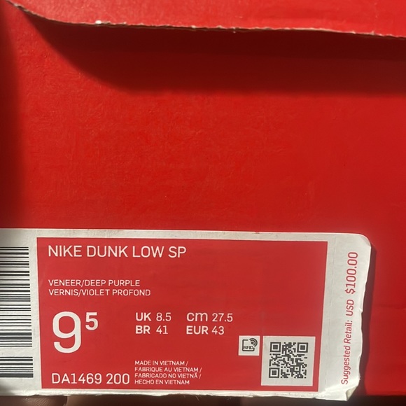 Nike dunk low SP retro veneer 2020 - Picture 8 of 9